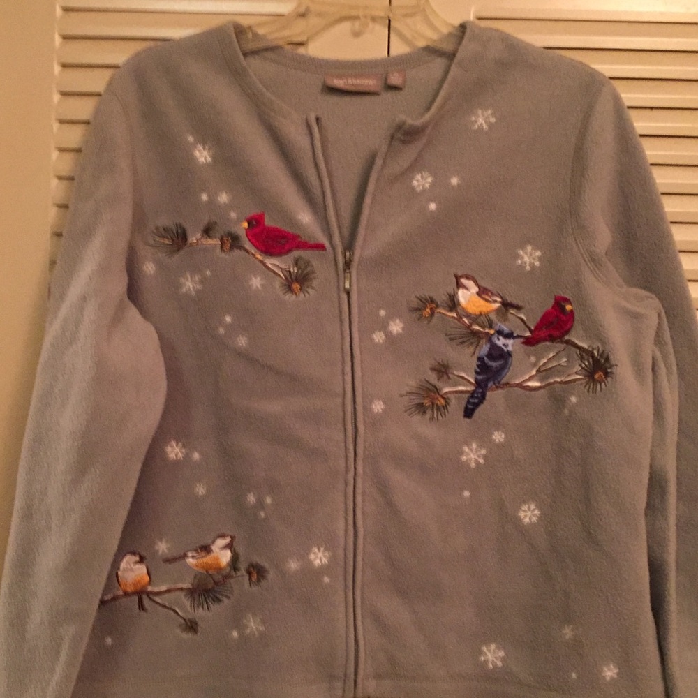 Woman’s PL Sage Full zip fleece jacket embroidered